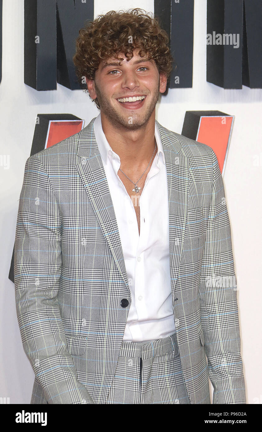 Londra - giu 13, 2018: Eyal Booker assiste il Regno Unito Premiere della missione: impossibile - Fallout tenutosi presso il BFI IMAX Foto Stock