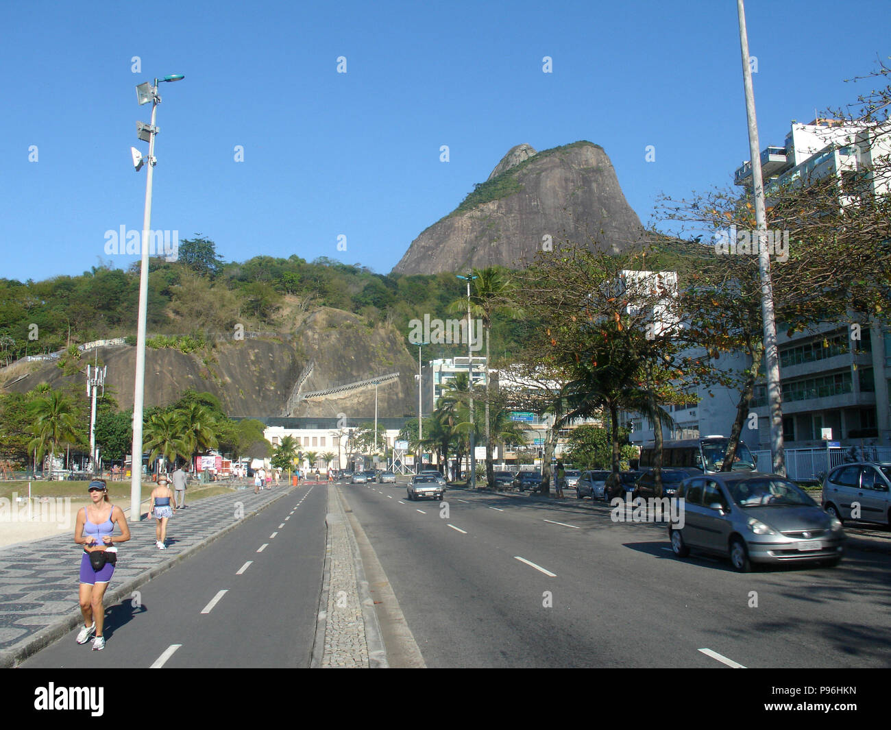 Delfim Moreira avenue, Leblon, Rio de Janeiro, RJ, Brasile Foto Stock