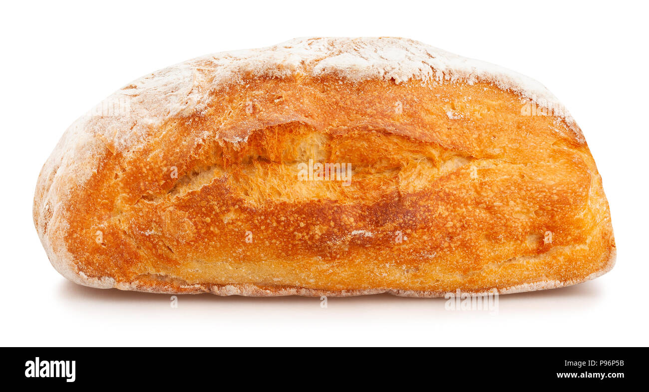Percorso di pane isolato Foto Stock