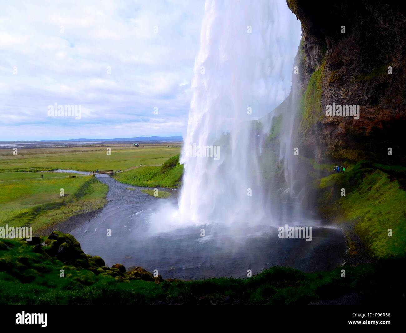 Cascate in Islanda Foto Stock