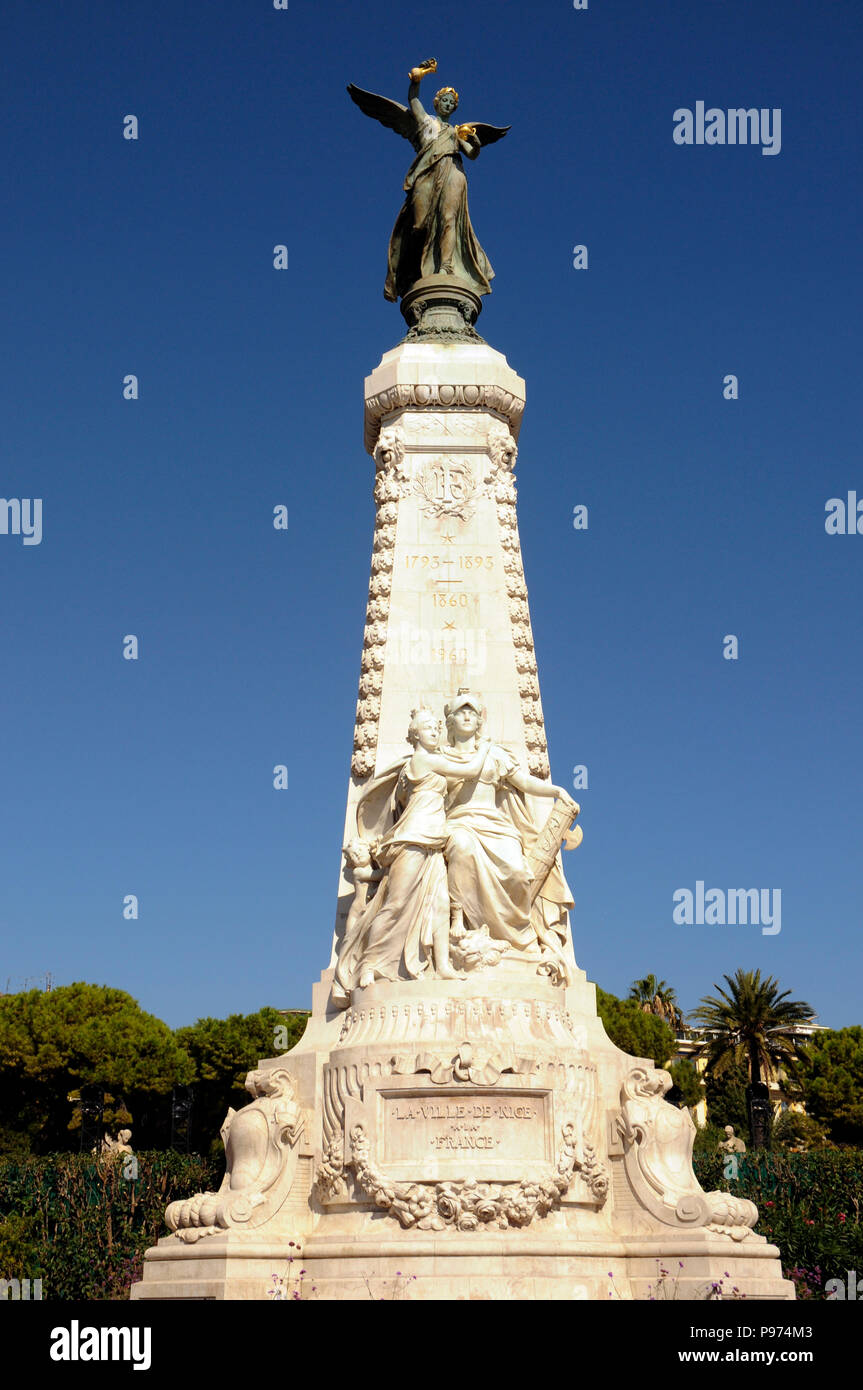 Nizza, Nizza città, Francia, iconica Francia, Francia immagini romantiche, sud della Francia, immagini della Francia generica Foto Stock