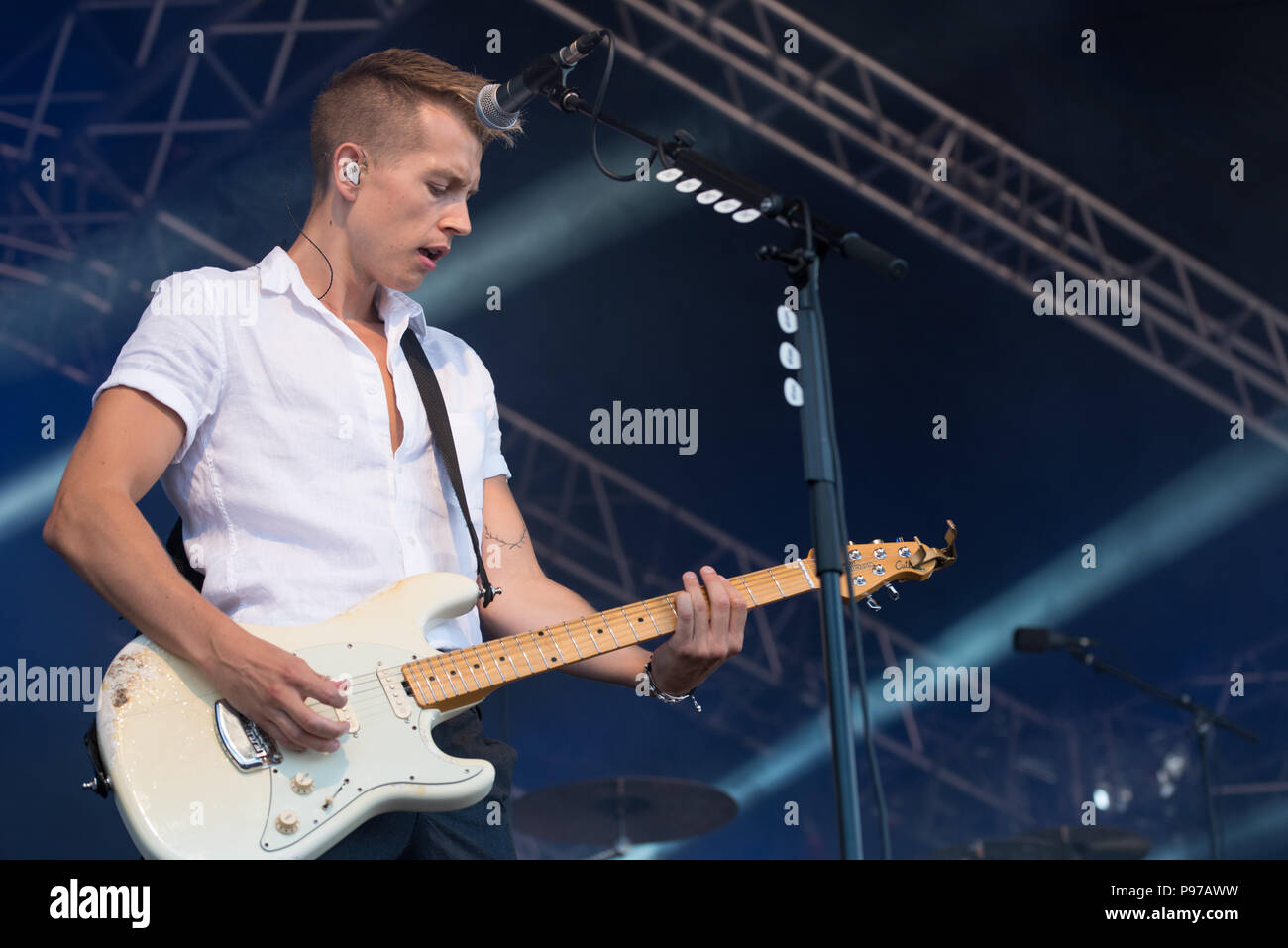 Le tomaie, South Tyneside Festival, 15 luglio 2018 Credit: Tracy Daniel/Alamy Live News Foto Stock