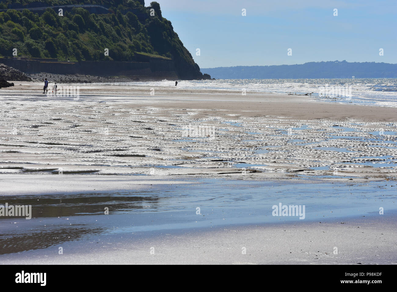 Spiaggia a Ross on Wye, Regno Unito Foto Stock