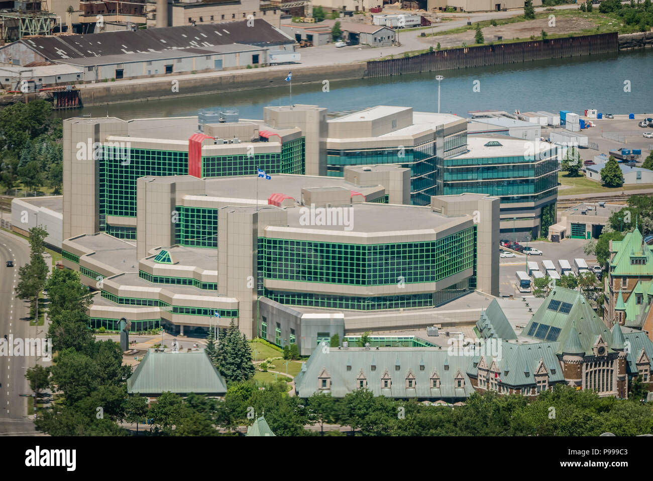 Quebec city assicurazione edificio per uffici Foto Stock