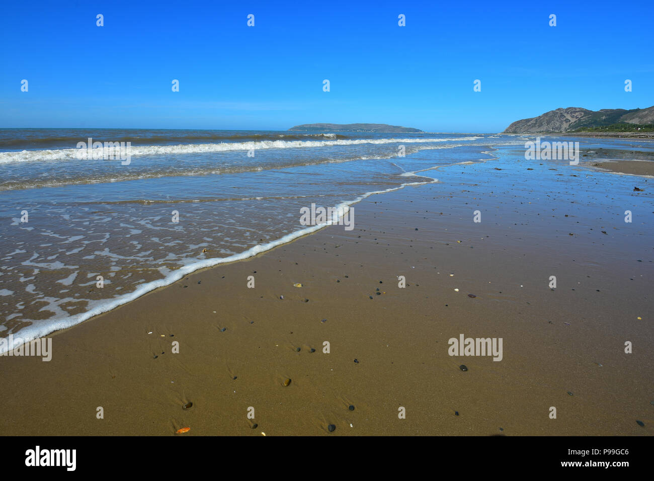 Spiaggia a Ross on Wye, Regno Unito Foto Stock