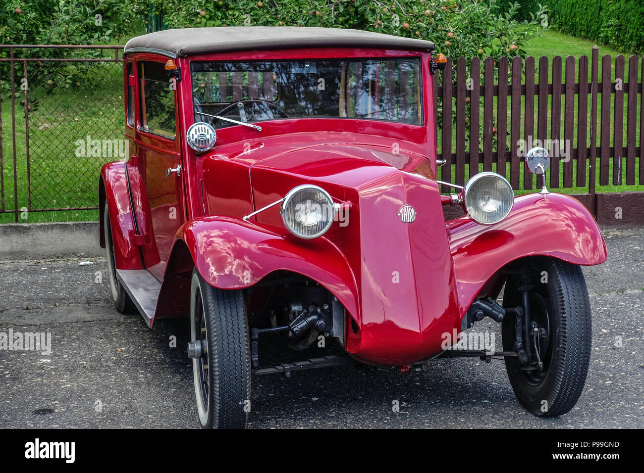 1930 Tatra 57 Hadimrska, Veteran auto, Repubblica Ceca Tatra auto Foto Stock