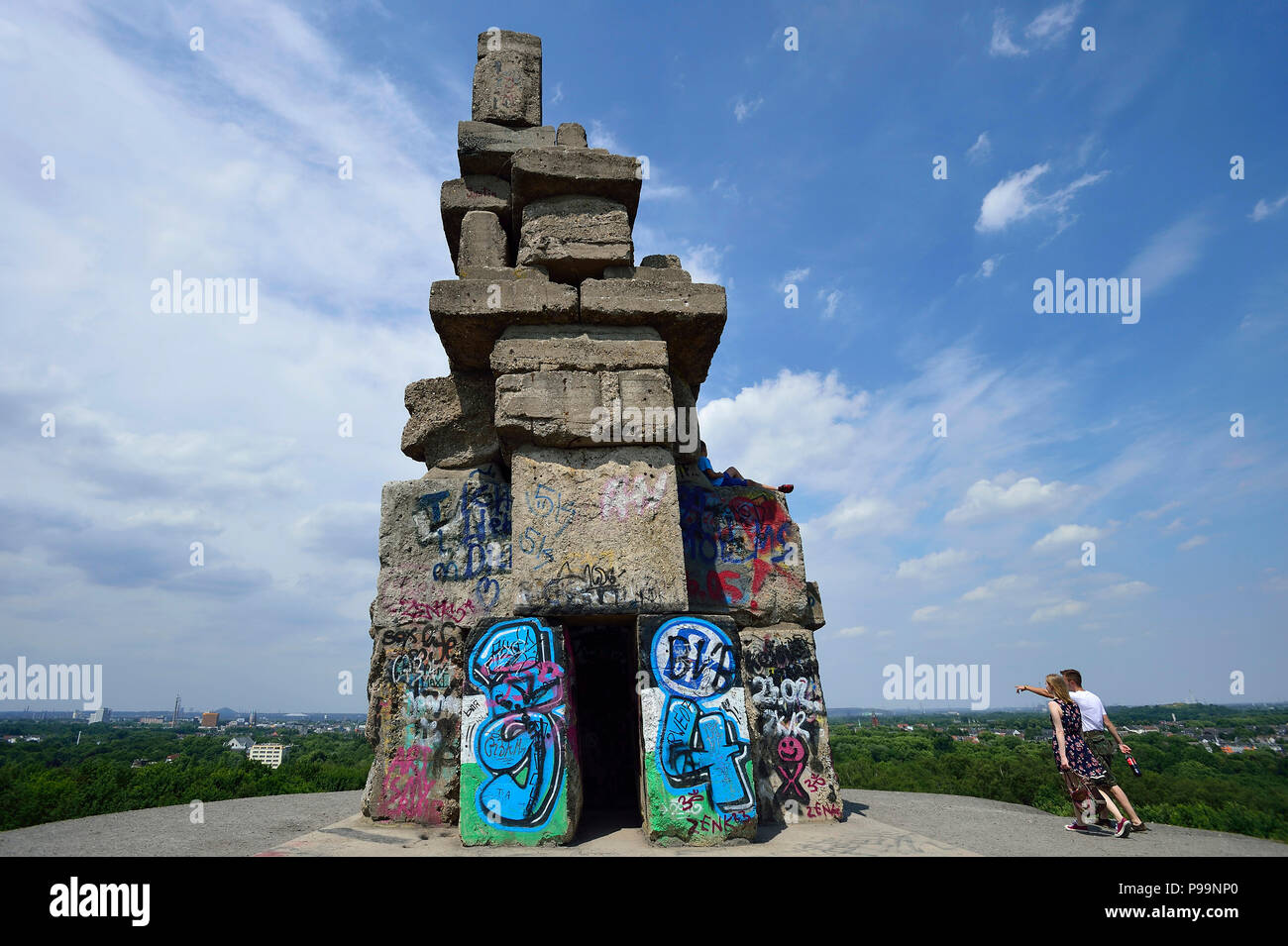 Germania, heap nella zona della Ruhr Foto Stock