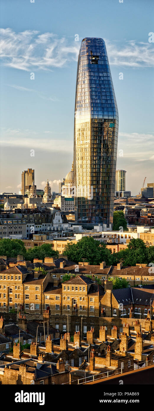 Uno Blackfriars Road Tower - Beetham Tower, Southwark Foto Stock