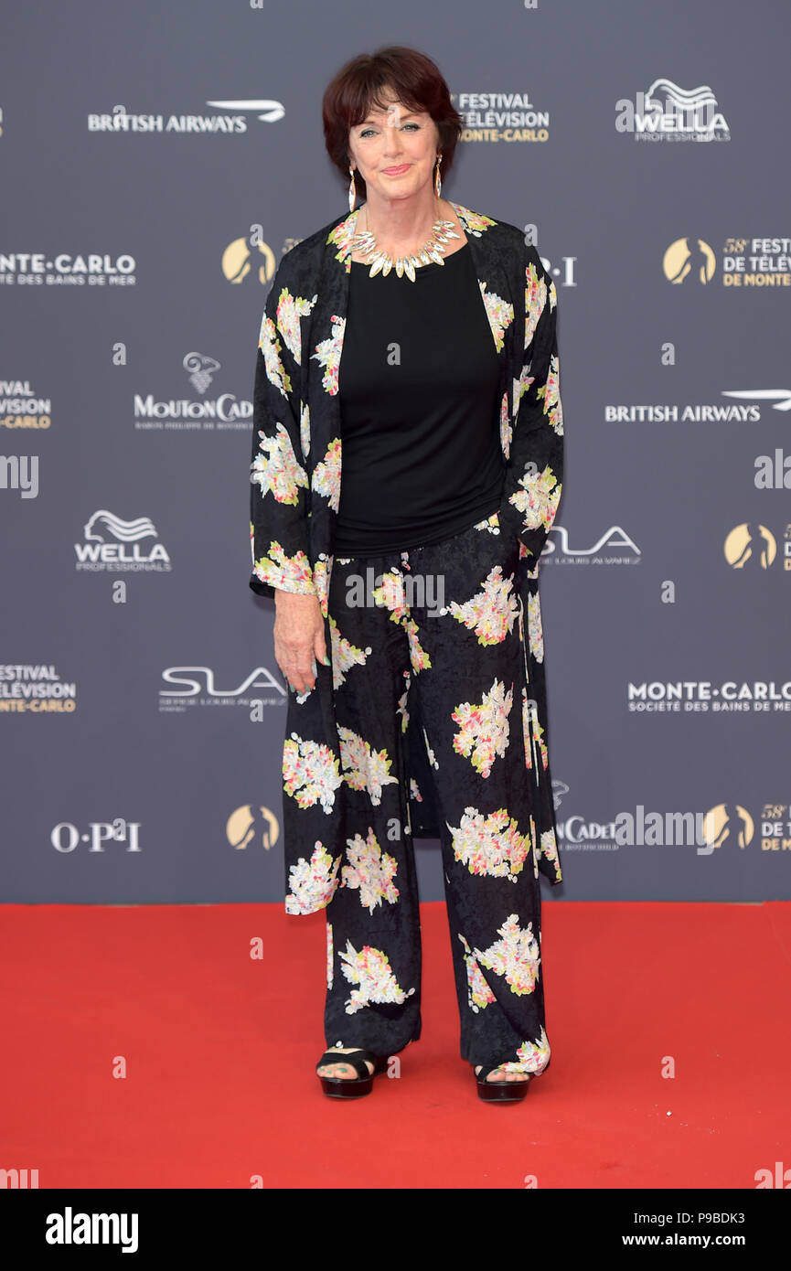 Cerimonia di apertura del 58th Festival della Televisione di Monte Carlo a Monte Carlo con: Anny Duperey dove: Monte Carlo, Francia Quando: 15 giu 2018 Credit: IPA/WENN.com * * disponibile solo per la pubblicazione in UK, USA, Germania, Austria, Svizzera** Foto Stock