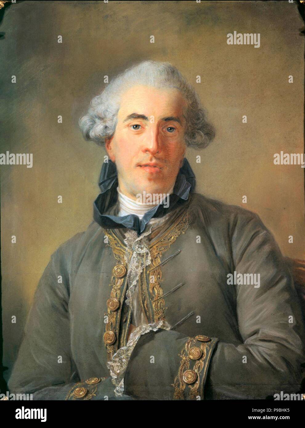Pierre-Ambroise-François Choderlos de Laclos (1741-1803). Museo: Collezione privata. Foto Stock