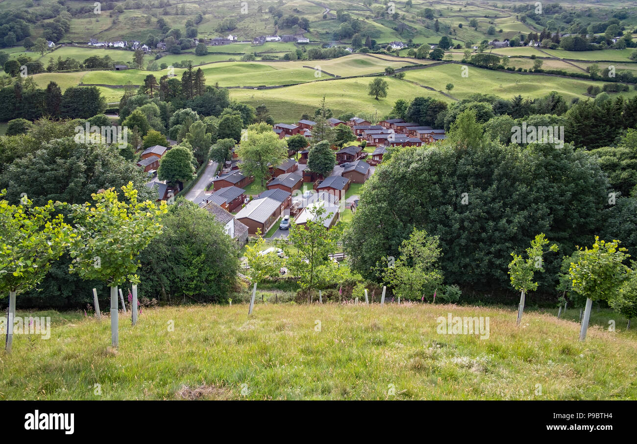 Limefit Parco Vacanze Cumbria Regno Unito Foto Stock