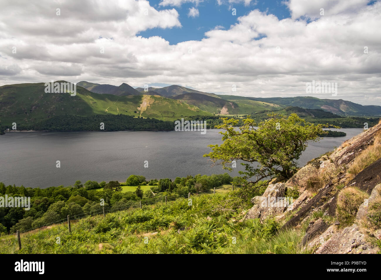 Keswick Cumbria Regno Unito Foto Stock