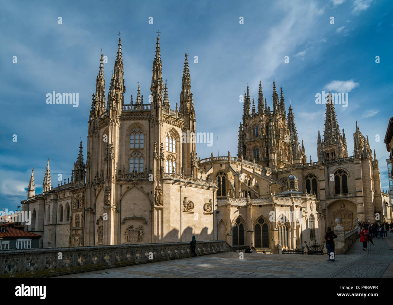 Catedral de Santa María di Burgos, Castiglia e Leon, Spagna Foto Stock
