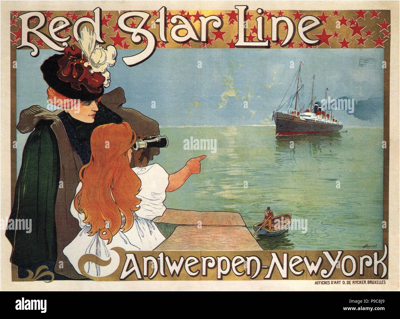 Red Star Line. Museo: Collezione privata. Foto Stock
