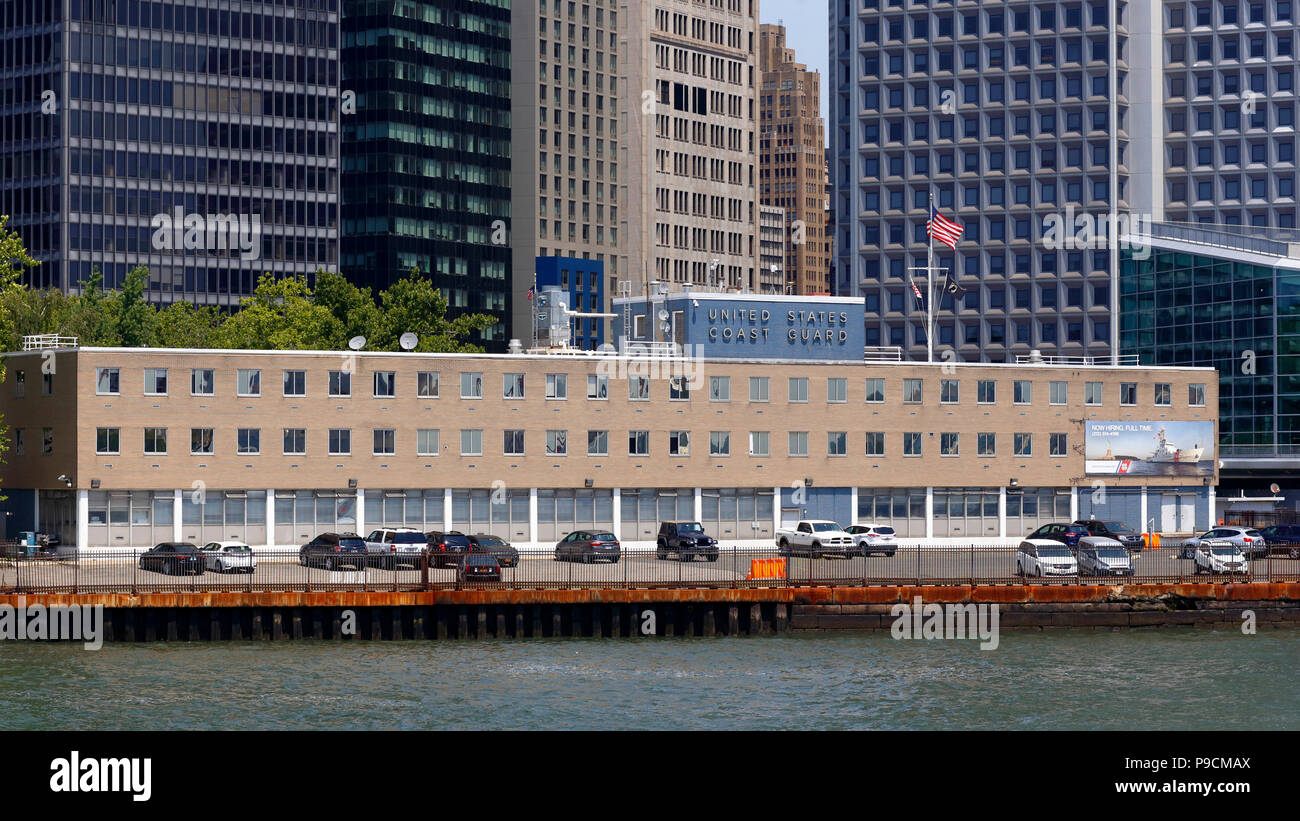 United States Coast Guard edificio, 1 South Street, New York, NY Foto Stock
