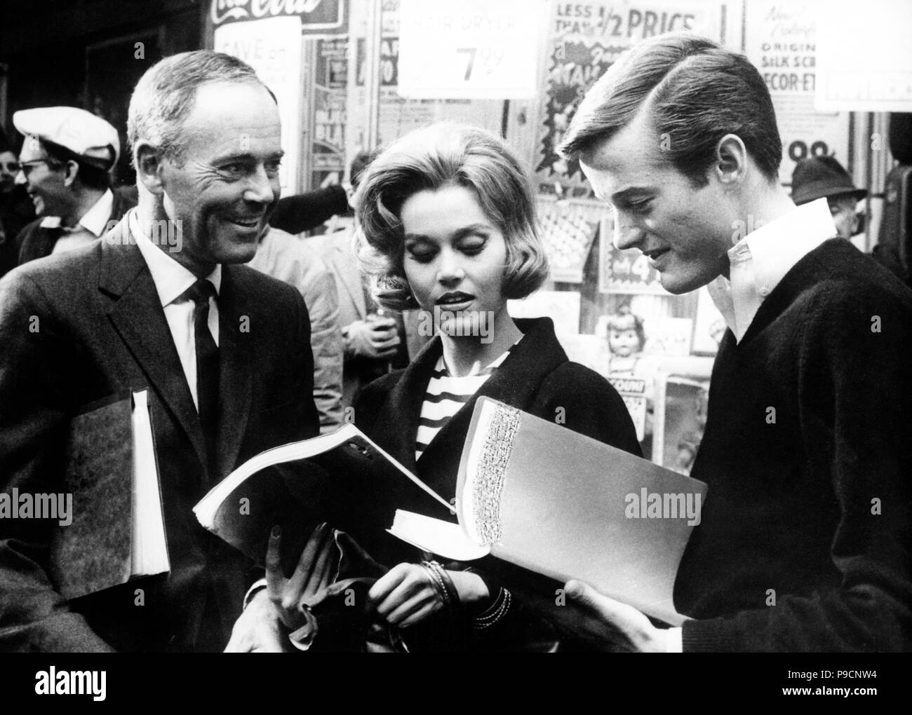 Henry Fonda, Jane Fonda, Peter fonda Foto Stock