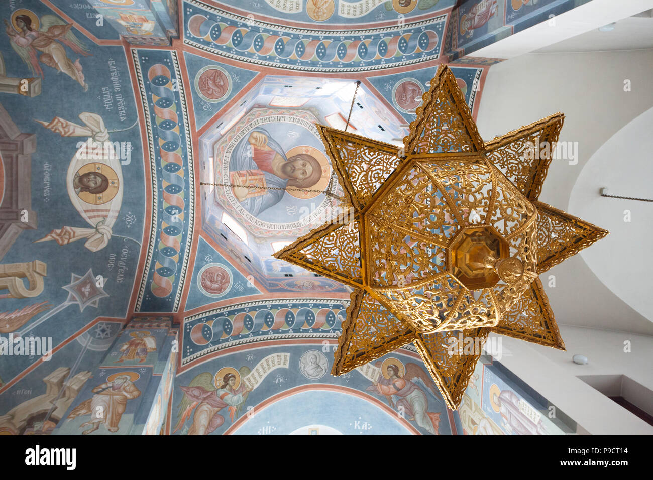 Arkhangelsk Cattedrale interno, Russia Foto Stock