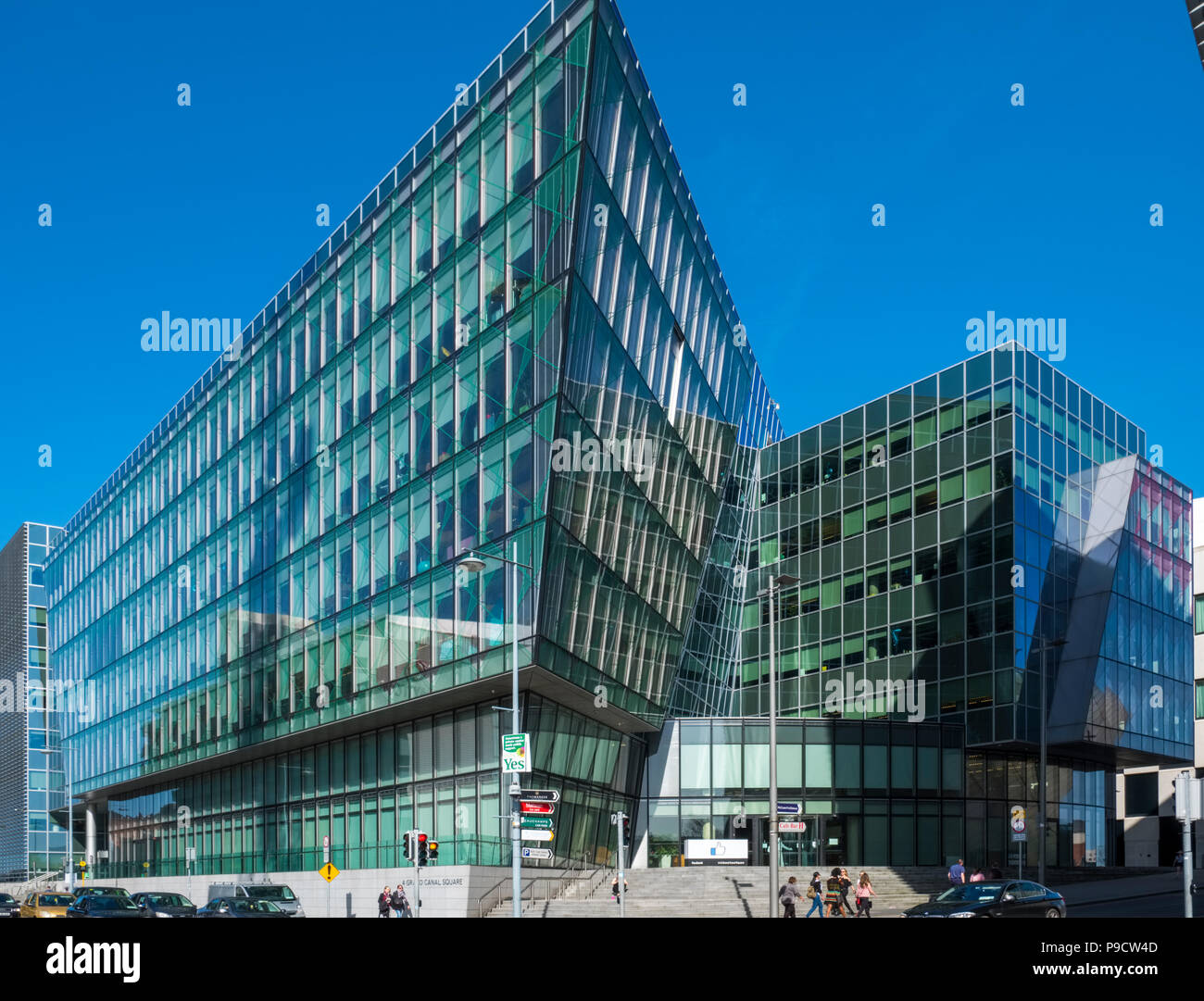 La sede centrale di Facebook HQ building a Dublino, Irlanda, Europa Foto Stock