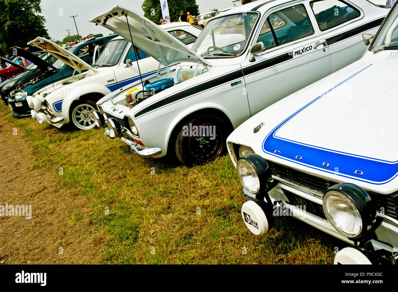 Ford Escort Mk1s, Messico e 1600 Foto Stock