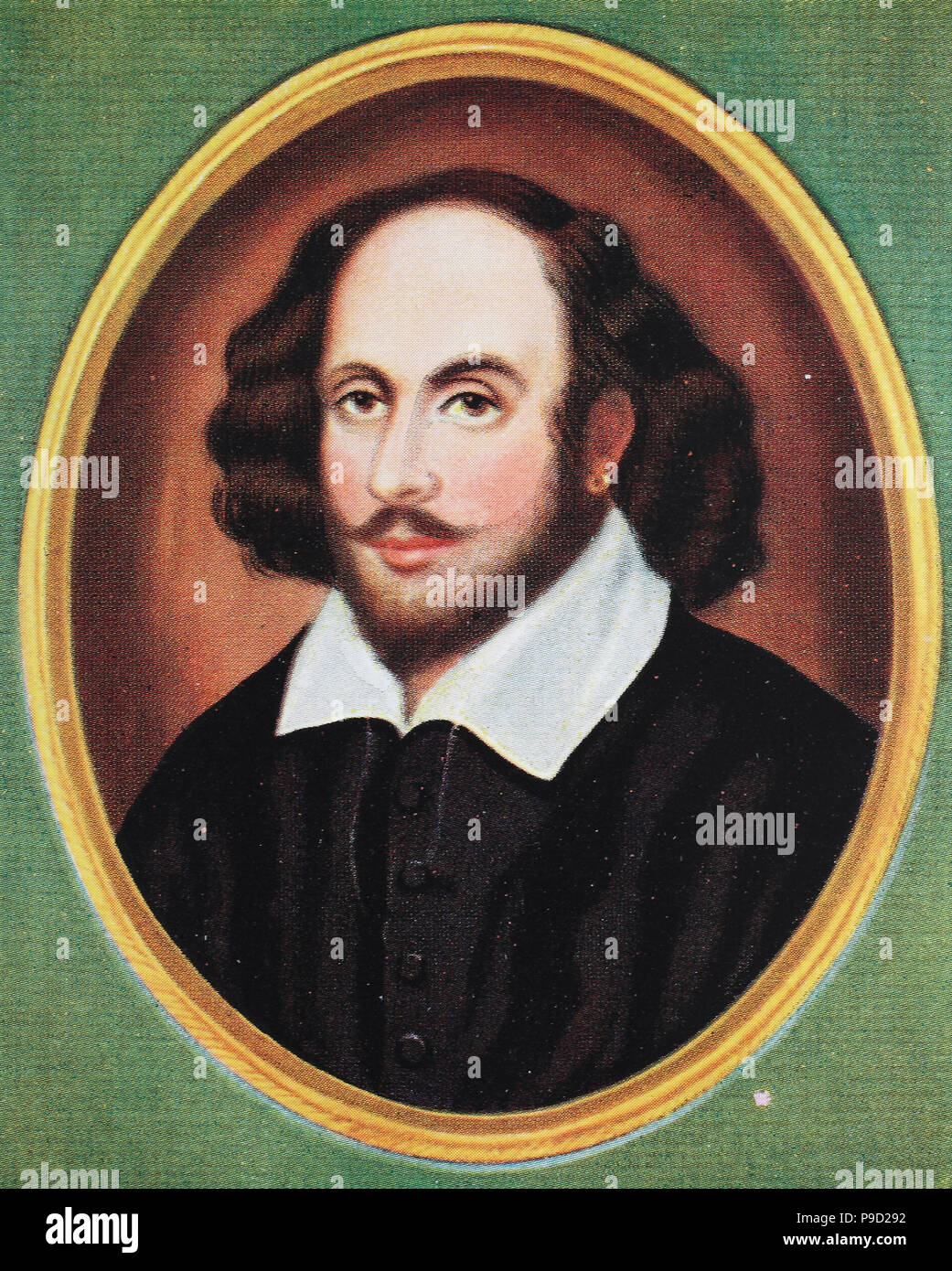 William Shakespeare; 26 aprile 1564 (battezzato)â€"23 aprile 1616 fu un poeta inglese, drammaturgo e attore, digitale migliorata la riproduzione di un originale stampa da l'anno 1900 Foto Stock