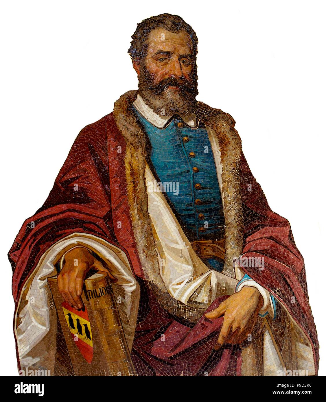 Marco Polo. Museo: Villa Hanbury, Mortola Inferiore. Foto Stock