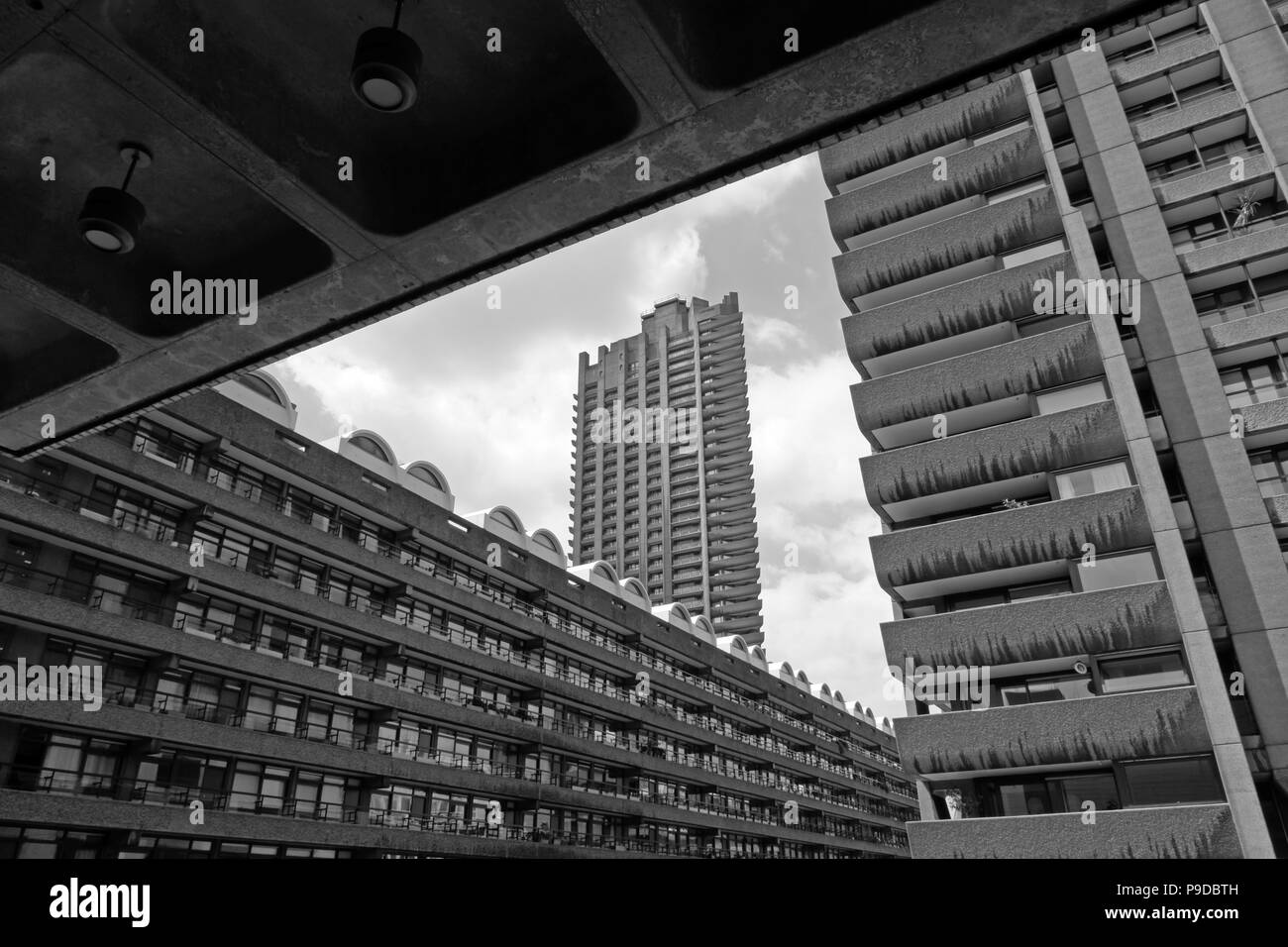 Il Barbican Centre di Londra Foto Stock