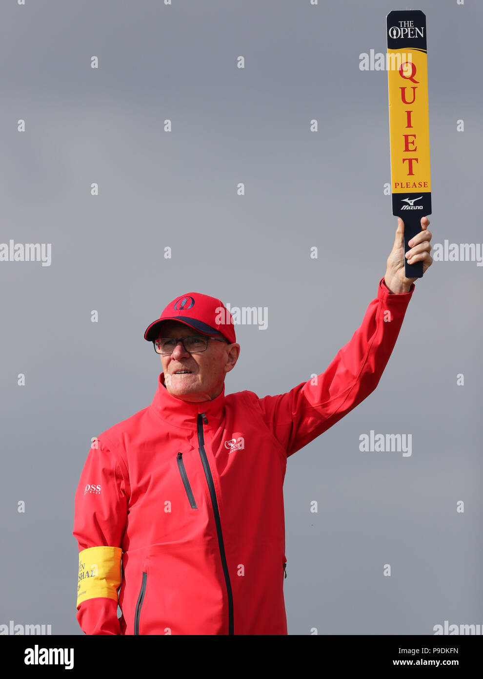 Vista generale di un corso il maresciallo durante l'anteprima giorno tre del Campionato Open 2018 a Carnoustie Golf Links, Angus. Stampa foto di associazione. Picture Data: martedì 17 luglio, 2018. Vedere PA storia Golf Open. Foto di credito dovrebbe leggere: Richard Venditori/filo PA. Restrizioni: solo uso editoriale. Uso non commerciale. Immagine ancora utilizzare solo. Il campionato aperto logo e chiaro collegamento al sito web aperto (TheOpen.com) per essere inclusi nel sito web publishing. Foto Stock