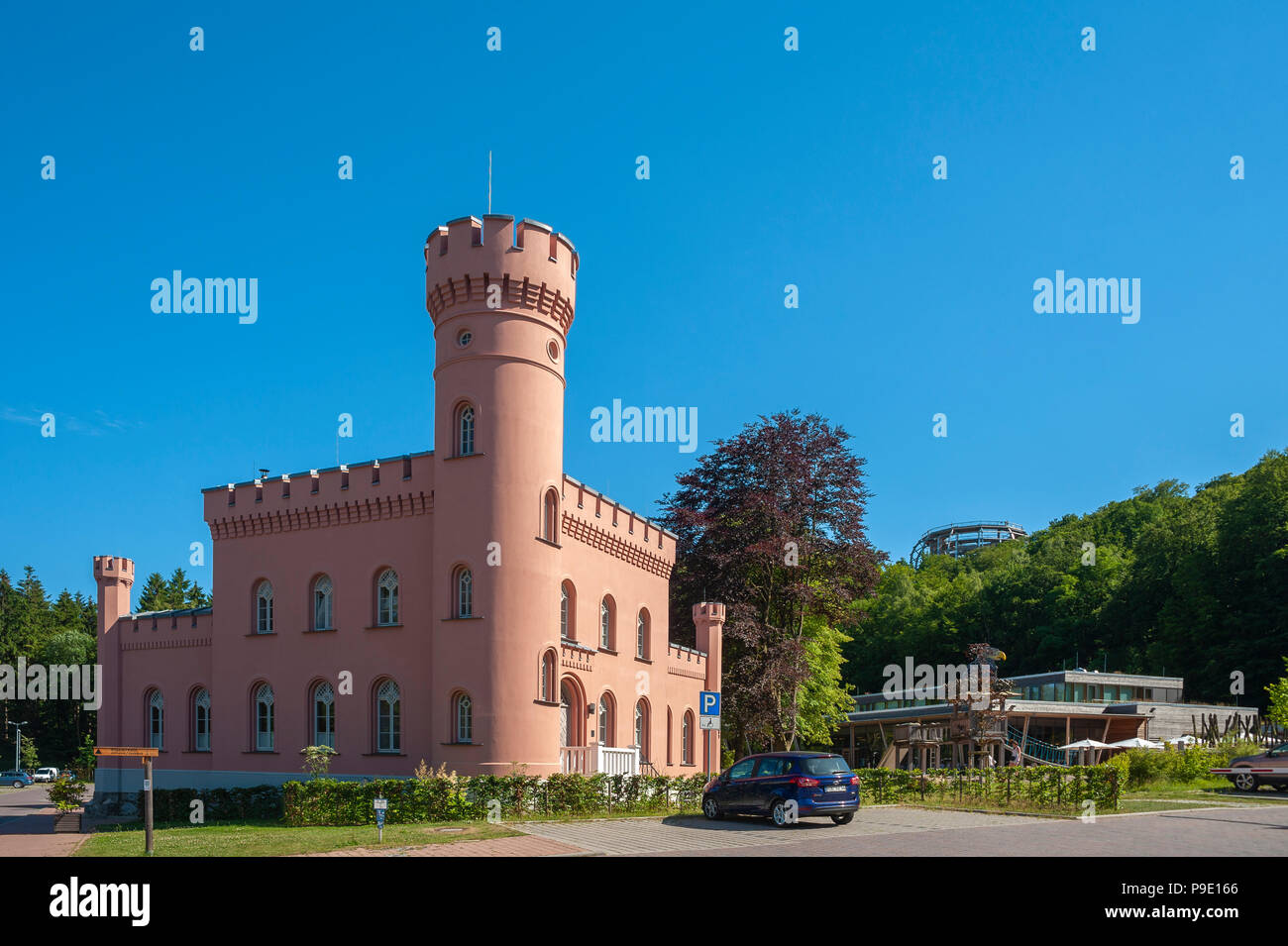 Forester house prora, Rügen, Meclenburgo-Pomerania Occidentale, Deutschland, Europa Foto Stock