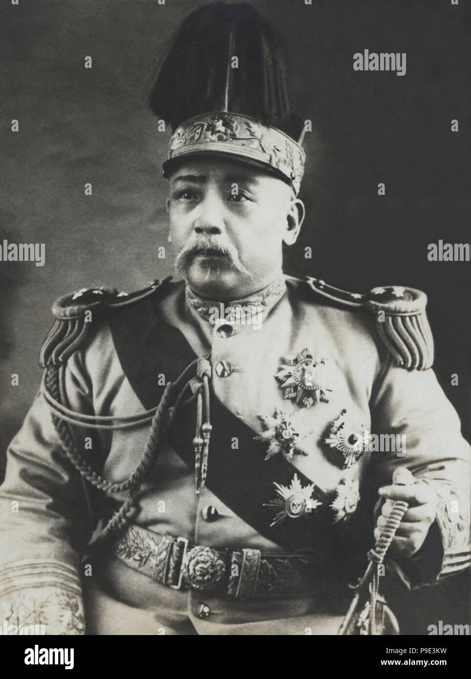 Yuan Shikai (1859-1916), político y militar chino, presidente de la república cina desde 1912 hasta su muerte. Foto Stock