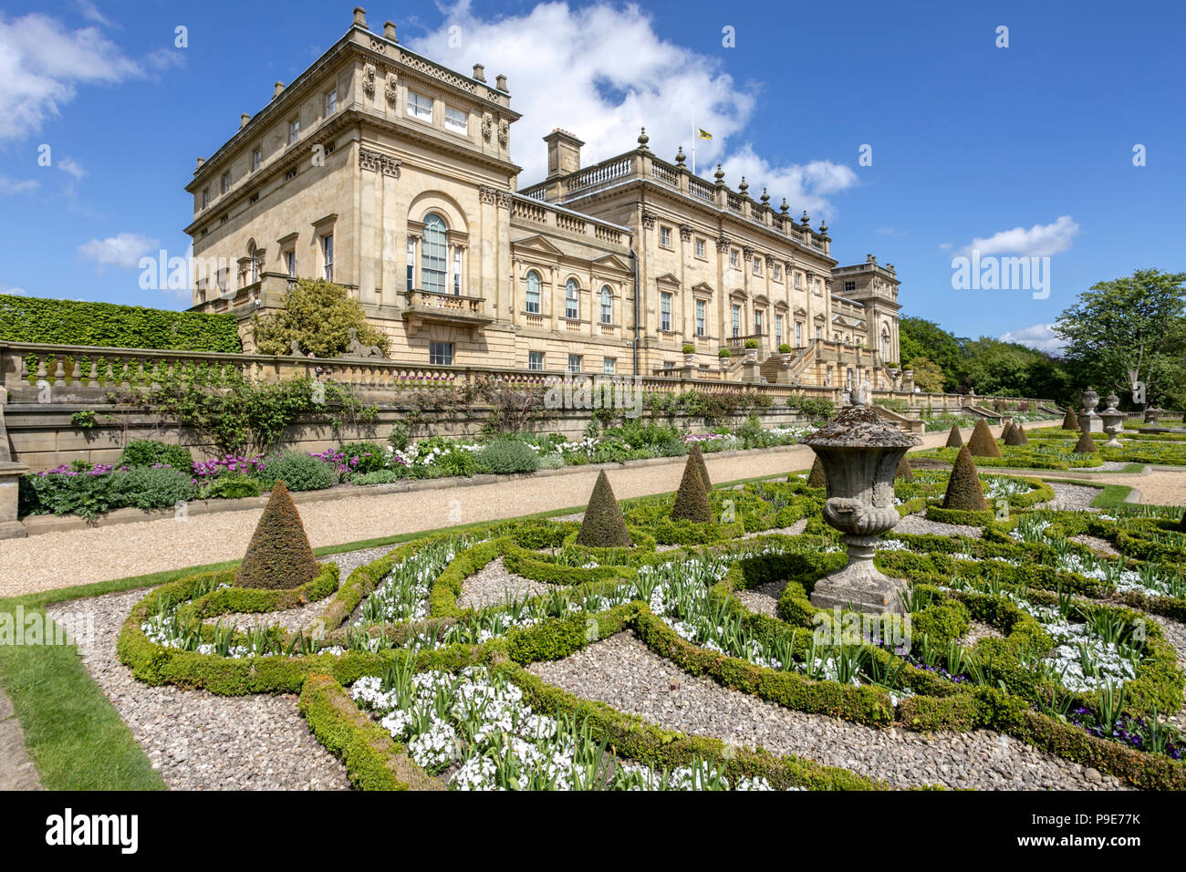Harewood House vicino a Leeds, West Yorkshire Regno Unito Foto Stock