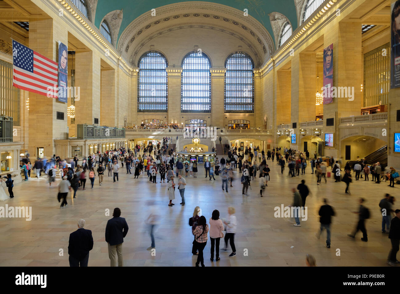 All'interno della biglietteria della Grand Central Station New York USA Foto Stock