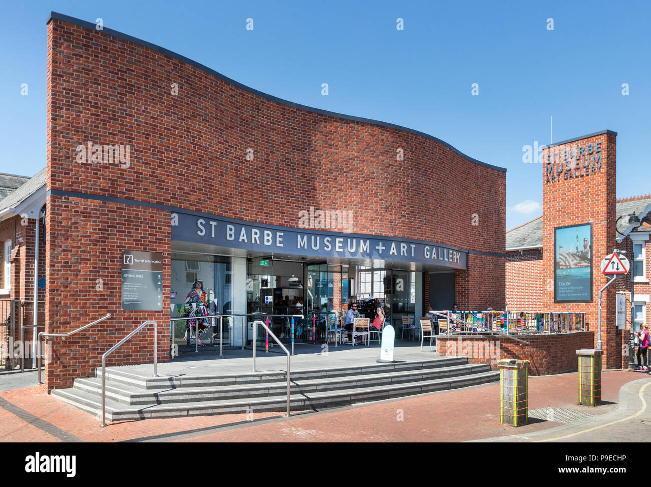 St Barbara Museo e Galleria d'Arte a Lymington, Hampshire, Regno Unito Foto Stock