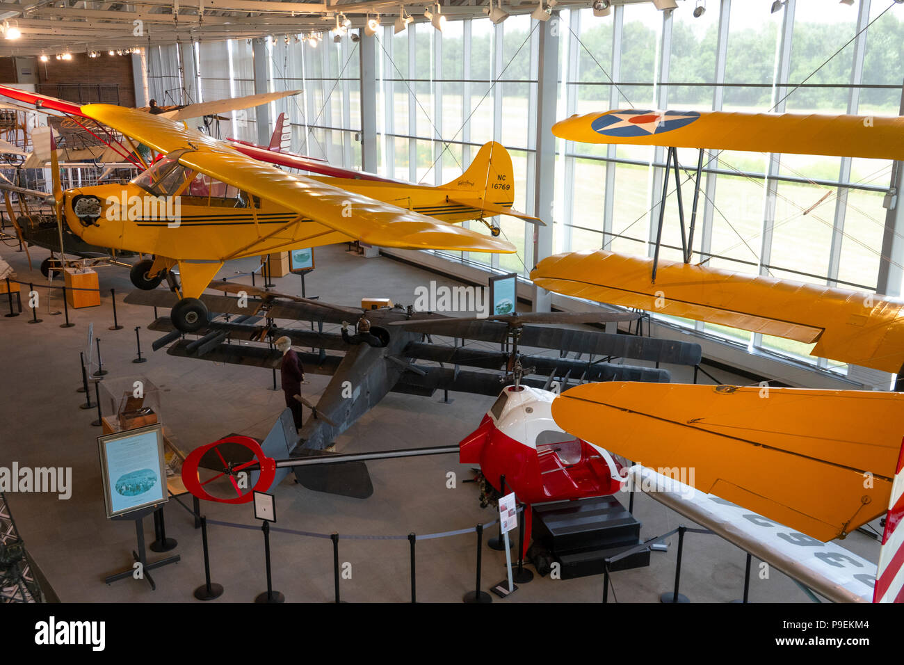Stati Uniti Maryland MD College Park Aviation Museum il più antico utilizzato in modo continuo aeroporto del mondo dell'aviazione civile Foto Stock