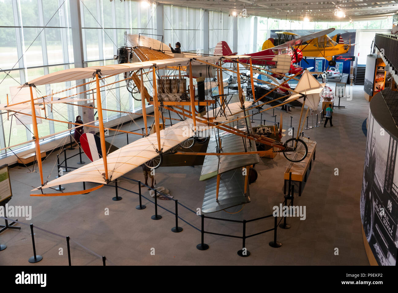 Stati Uniti Maryland MD College Park Aviation Museum il più antico utilizzato in modo continuo aeroporto del mondo dell'aviazione civile Foto Stock