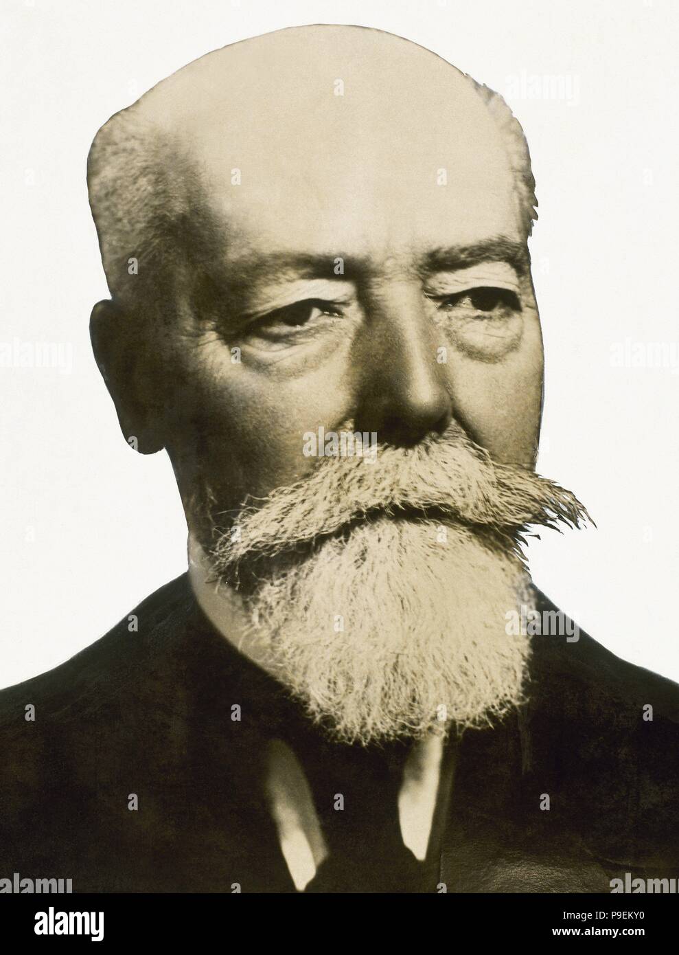 Paul Doumer (1857-1932). Uomo politico francese. Presidente della Francia dal 1931 fino al suo assassinio. Ritratto. La fotografia. Foto Stock