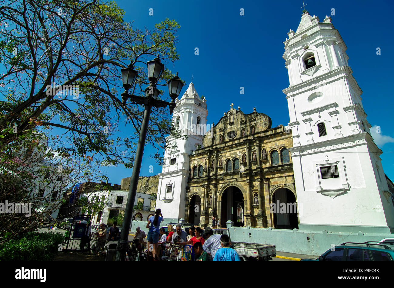 Basilica Cattedrale di Santa Maria Panama Foto Stock
