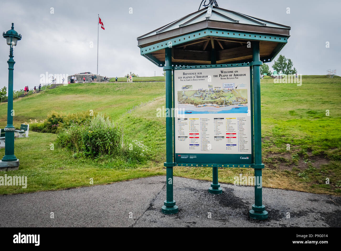 Le Pianure di Abramo Quebec City Foto Stock