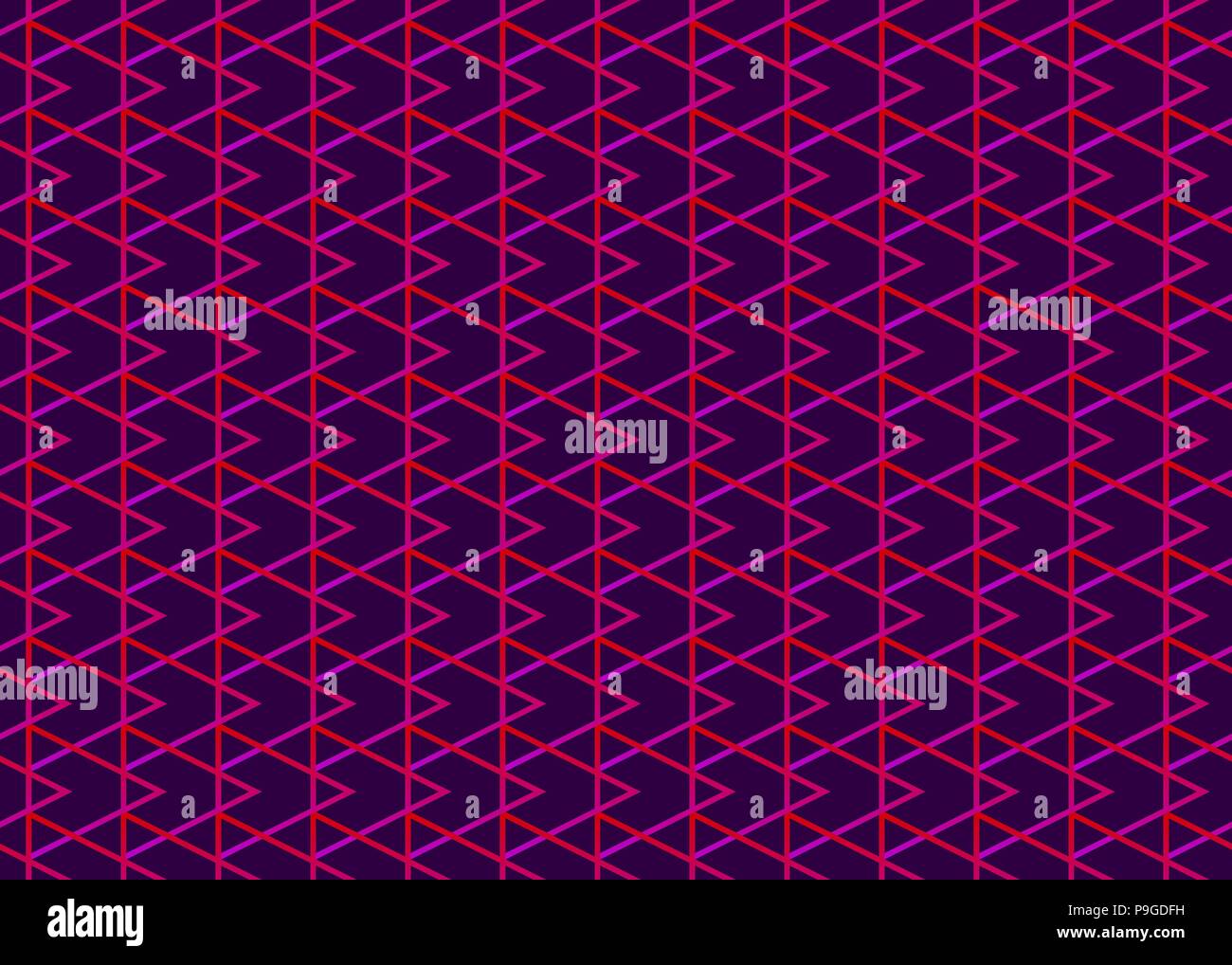 Banner geometrici con triangel, minimale sfondo astratto, modello triangolare, gradiente coperchio geometrica. Illustrazione Vettoriale Illustrazione Vettoriale
