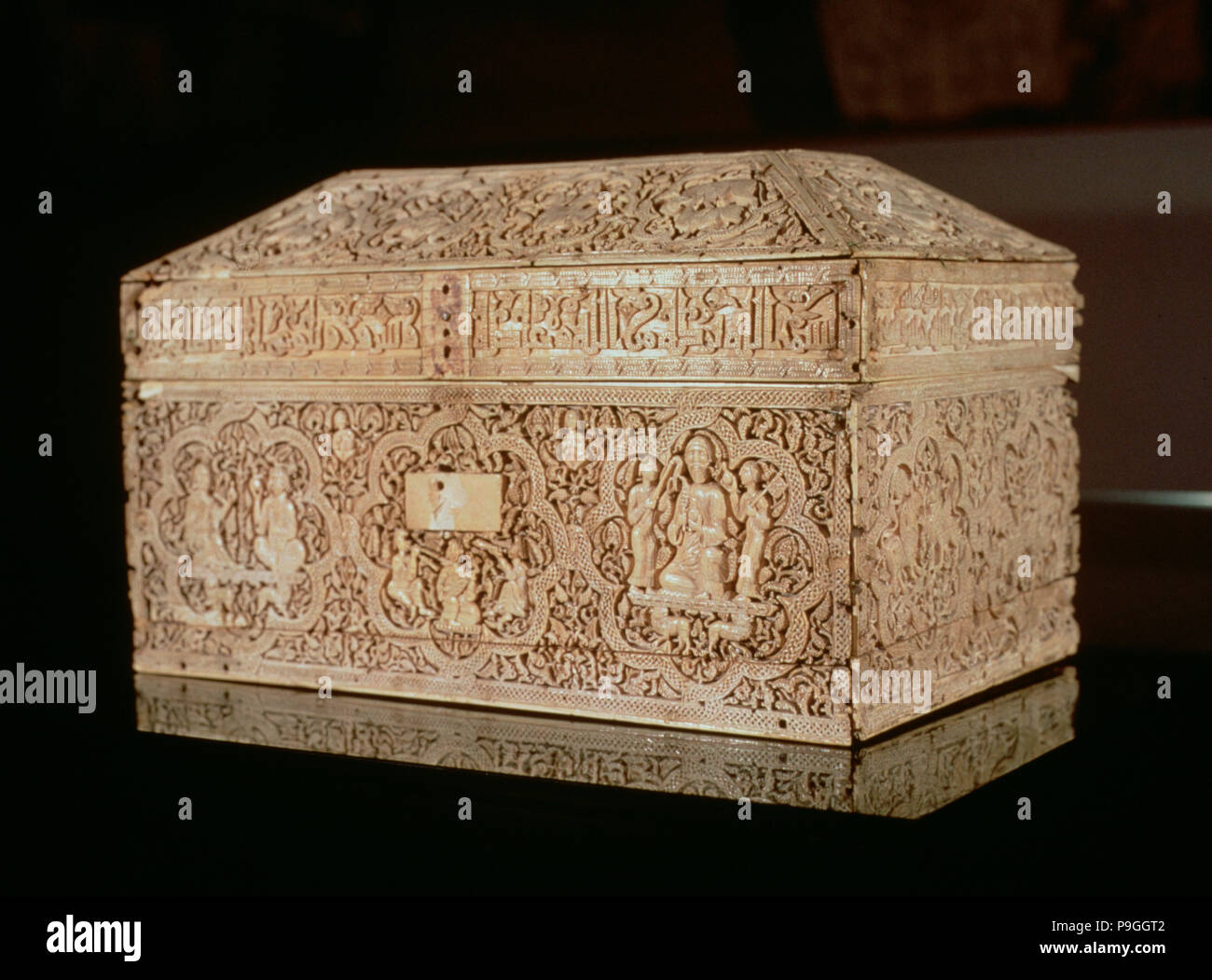 Leyre petto appartenenti al periodo Umayyad, 1005, vista frontale. Foto Stock