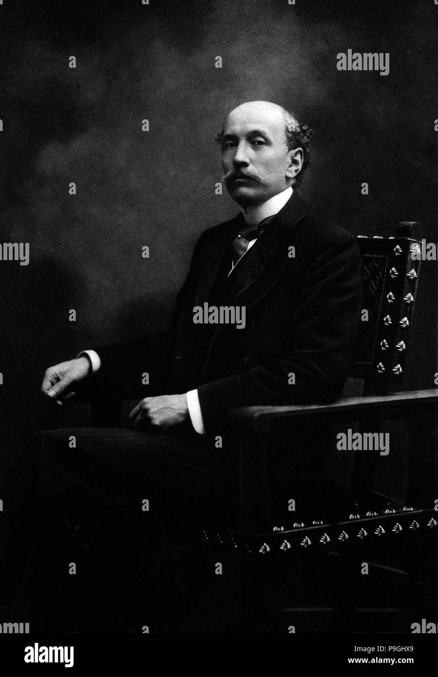 Eduardo Dato e Iradier, (La Coruña, 1856-Madrid, 1921), spagnolo giurista conservatore e politicia… Foto Stock