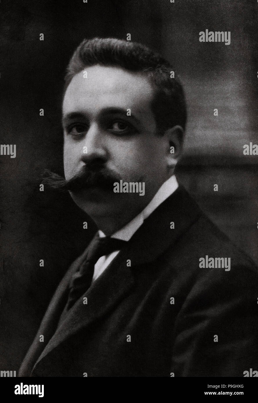 Amadeo Hurtado e Mirò, (Vilanova, 1875-Barcelona, 1950), avvocato, laureato in materia civile e canonico La… Foto Stock