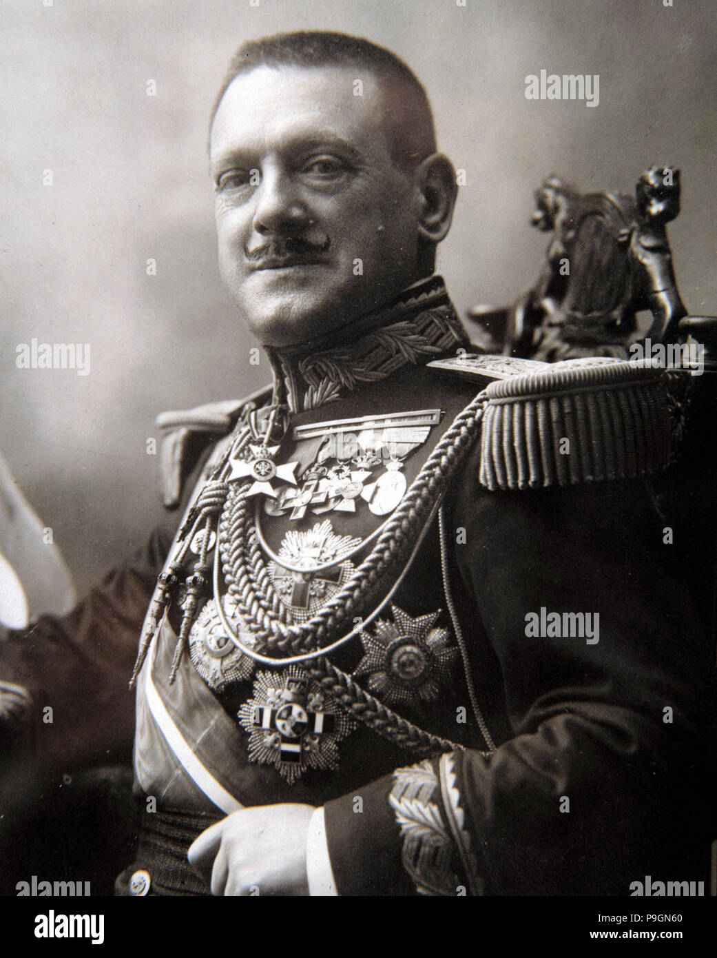 Severiano Martinez Anido (1862-1938), militare spagnola. Foto Stock