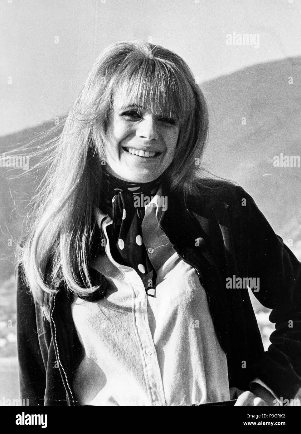 Marianne fidato, Sanremo, 1967 Foto Stock