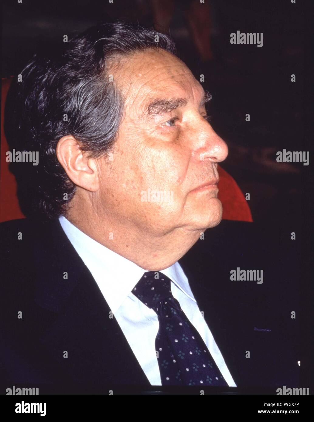 Octavio Paz (1914-1998), scrittore messicano, immagine 1986. Foto Stock