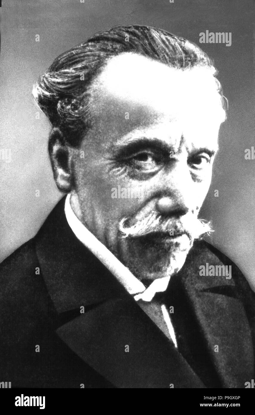 Narcis Oller ho Moragas (1846-1930), romanziere e narratore catalano. Foto Stock