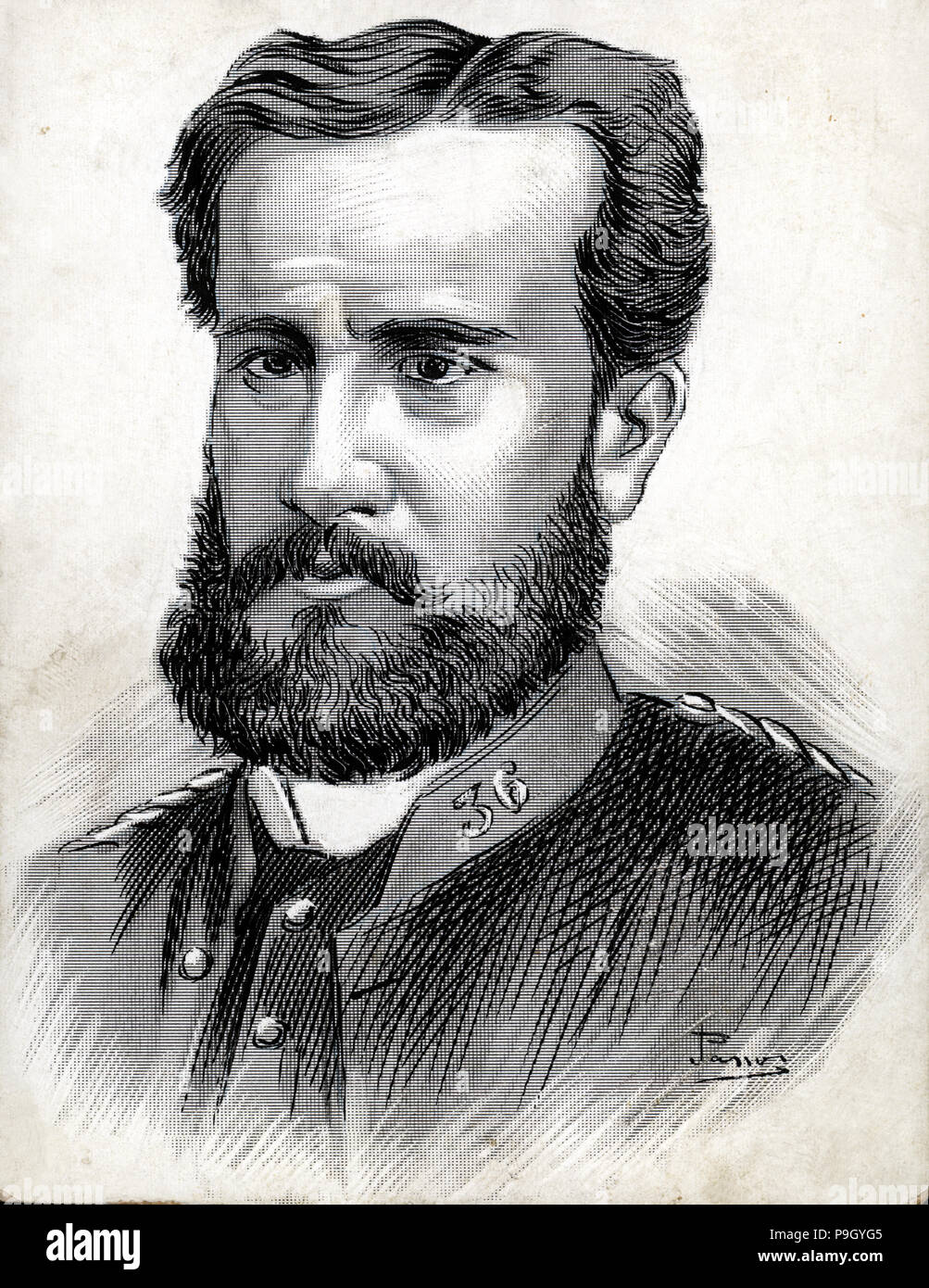 Juan Esteban Lozano de Torres (1769-1831), politico spagnolo e soldato, un confidente del re Fe… Foto Stock