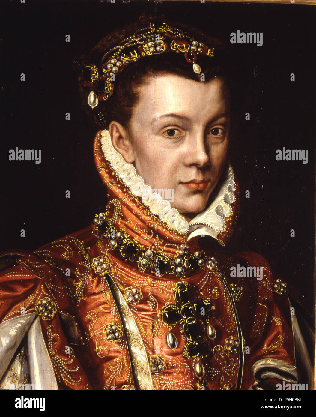 Isabel de Valois (1546-1568), moglie di Felipe II. Foto Stock