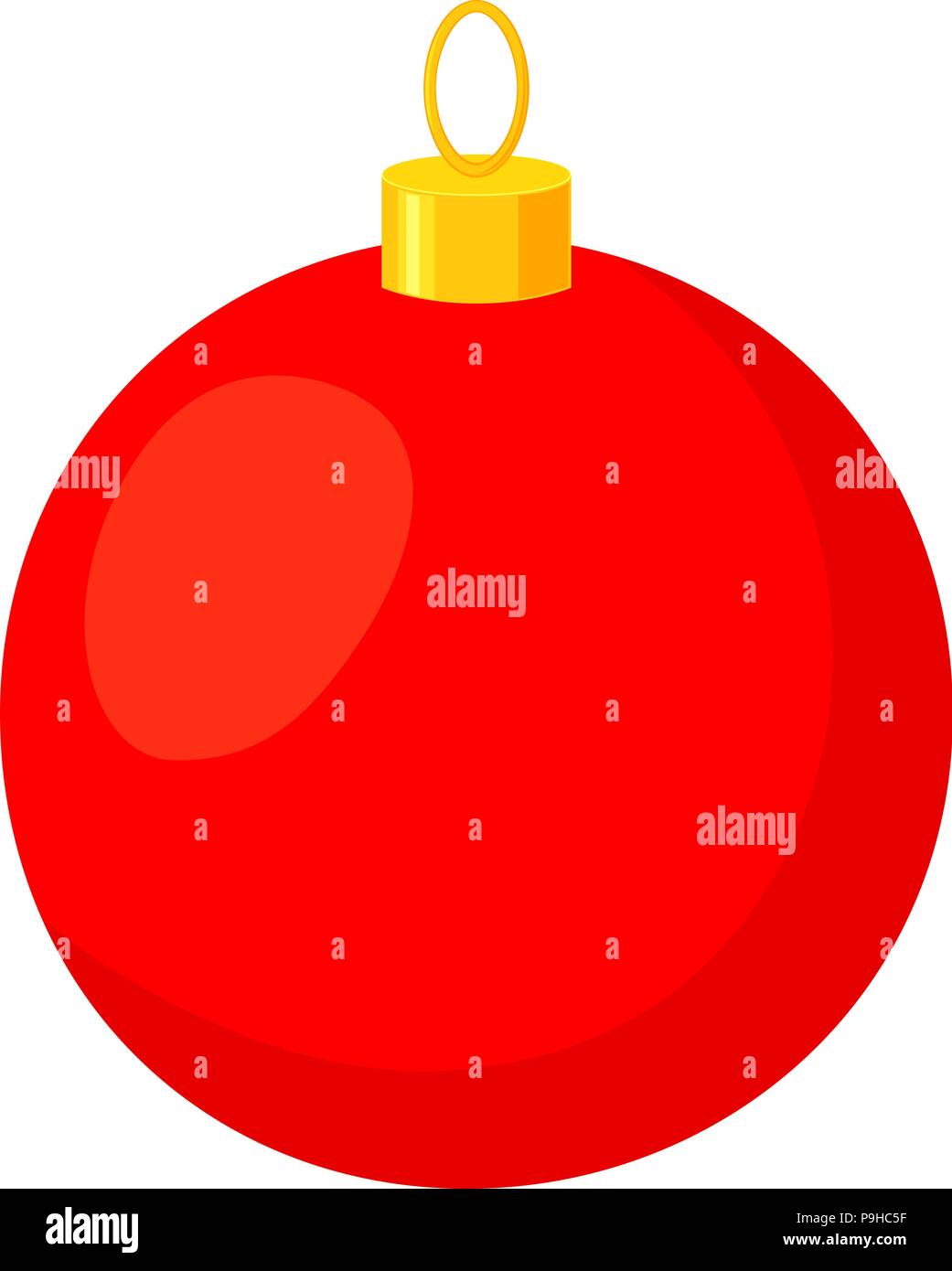 Immagini Colorate Di Natale.Cartoon Colorate Di Rosso Palla Di Natale Albero Di Natale Decorazione Nuovo Anno A Tema Illustrazione Vettoriale Per Icona Adesivo Patch Etichetta Segno Badge Certifica Immagine E Vettoriale Alamy