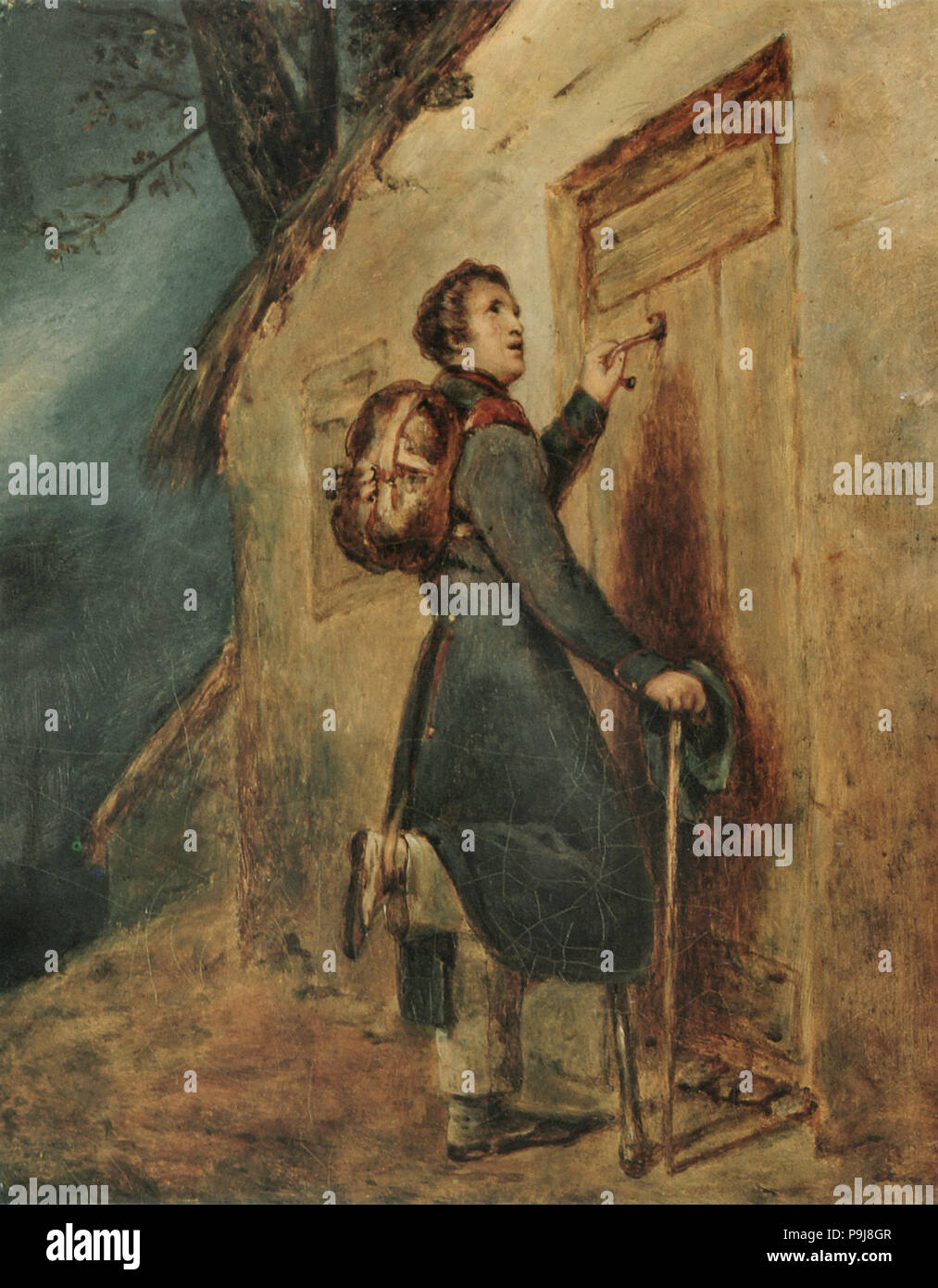 Scheffer Ary - De Terugkeer Van De Jonge tale da invalidarne Foto Stock