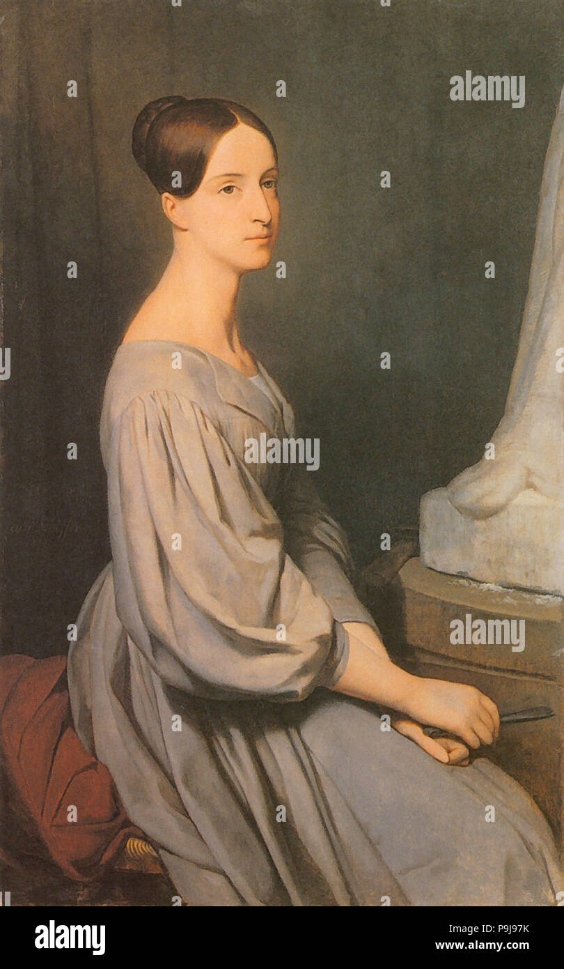 Scheffer Ary - Marie d'Orléans 1 Foto Stock